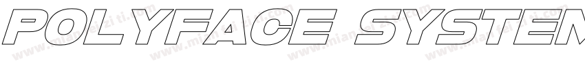 Polyface System Sharp字体转换